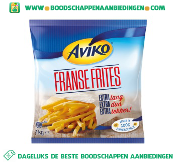 Franse frites aanbieding