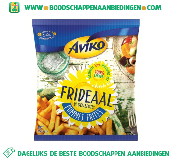 Frideaal pommes frites aanbieding