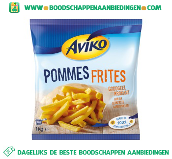 Pommes frites aanbieding