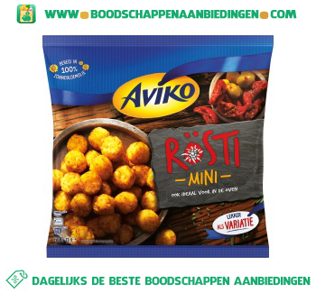 Aviko Rösti mini’s aanbieding