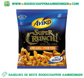 Aviko Supercrunch kreukelfrieten aanbieding