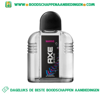 Axe Aftershave marine aanbieding