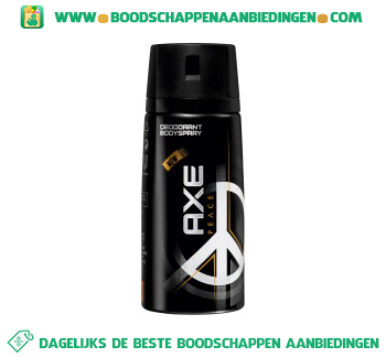 Deodorant spray peace aanbieding