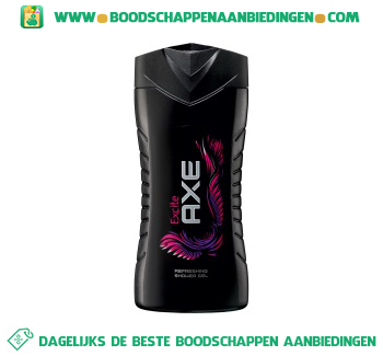 Axe Douche gel excite aanbieding