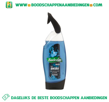 Badedas Man 2 in 1 feel awake zeemineralen aanbieding