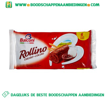 Rollino cacao aanbieding