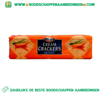 Cream crackers aanbieding