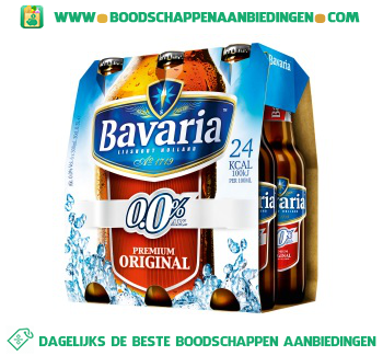 Bavaria 0.0% original pak 6 flesjes aanbieding