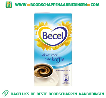 Becel Lekker voor in de koffie aanbieding