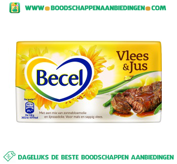 Becel Vlees & Jus aanbieding