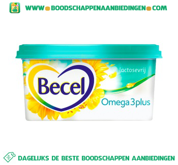 Becel Voor op brood Omega-3 Plus aanbieding