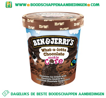 Ben & Jerry’s IJs What a Lotta Chocolate aanbieding