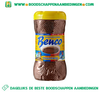 Benco Choco-energy aanbieding