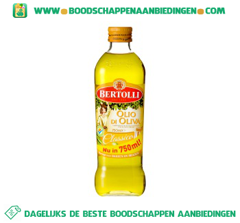 Bertolli Olijfolie classico aanbieding