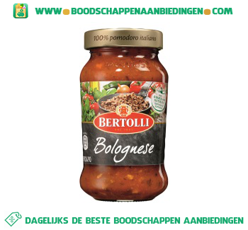 Bertolli Pastasaus bolognese aanbieding