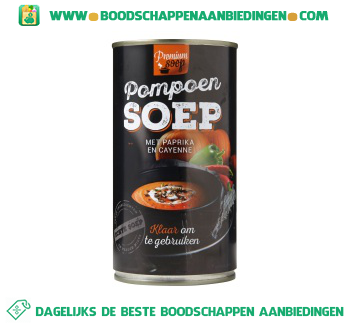 Pompoensoep met paprika aanbieding