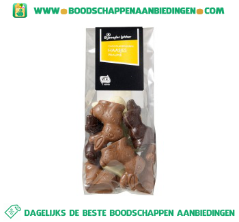 Chocolade praline haasje aanbieding