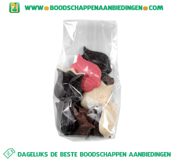 Chocolade tulpjes aanbieding