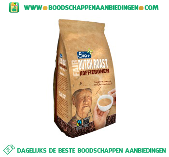 Bio+ Biologische Dutch roast koffiebonen aanbieding