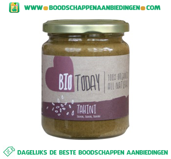 Bio today Tahin naturel aanbieding