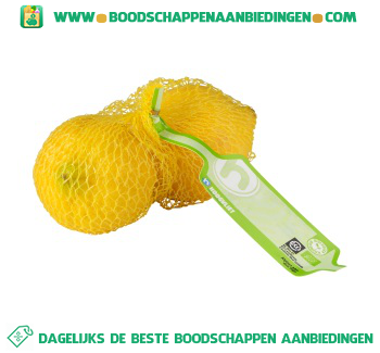 Biologische citroenen aanbieding