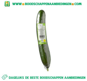 Biologische komkommer aanbieding