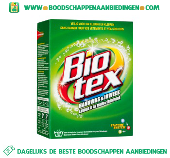 Biotex Poeder handwas & inweek aanbieding