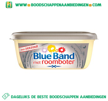 Blue Band Met roomboter zeezout aanbieding