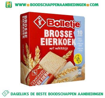 Brosse eierkoek aanbieding