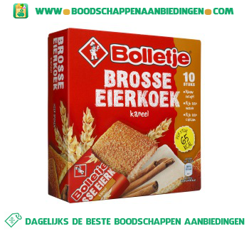 Brosse eierkoek kaneel aanbieding