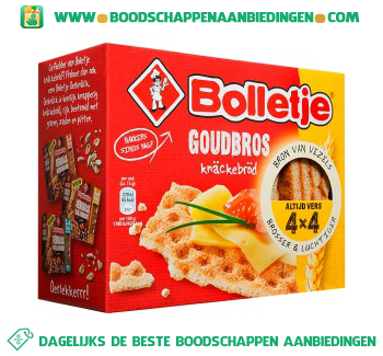 Bolletje Knäckebröd goudbros aanbieding