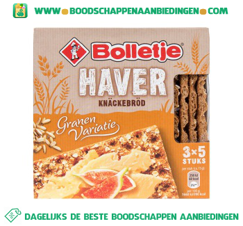 Bolletje Knäckebröd haver aanbieding