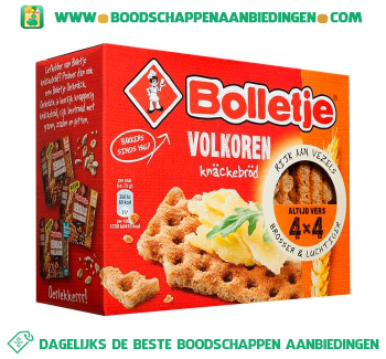 Bolletje Knäckebröd volkoren aanbieding