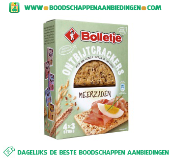 Bolletje Ontbijtcrackers meerzaden aanbieding