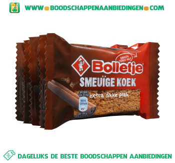 Smeuïge koek portie naturel aanbieding