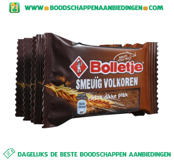 Smeuïge koek portie volkoren aanbieding