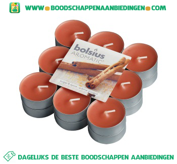 Bolsius Geurtheelichten sugar & spice aanbieding