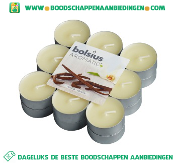 Bolsius Geurtheelichten vanilla aanbieding