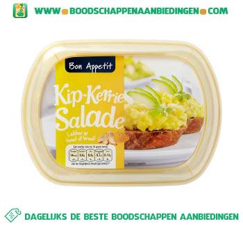 Kip kerrie salade aanbieding