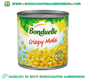 Bonduelle Crispy maïs aanbieding
