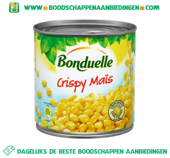 Crispy maïs aanbieding