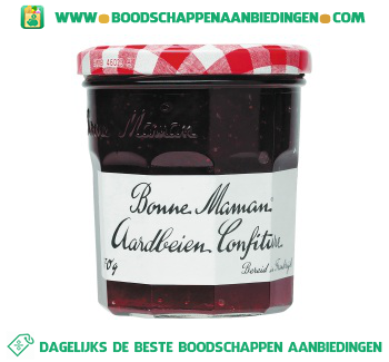 Bonne Maman Aardbeien confiture aanbieding