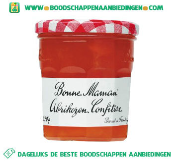 Bonne Maman Abrikozen confiture aanbieding