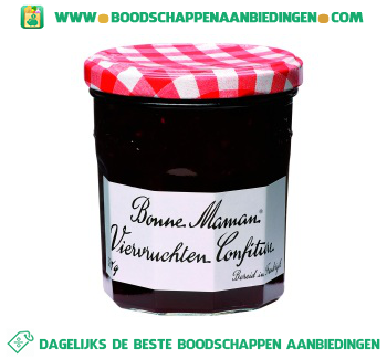 Bonne Maman Viervruchten confiture aanbieding