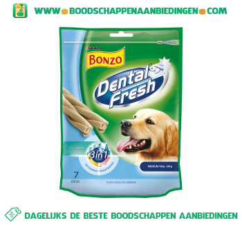 Bonzo Dental fresh 3 in 1 aanbieding