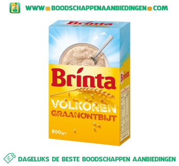 Brinta Volkoren graanontbijt aanbieding