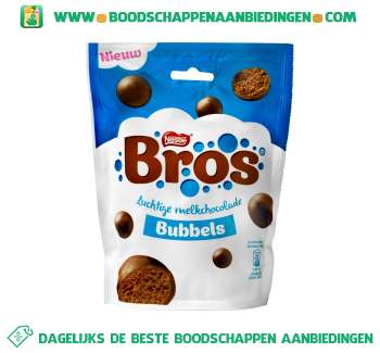 Bros Bubbels melk aanbieding