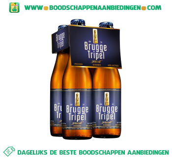 Brugge Tripel 4-pack aanbieding