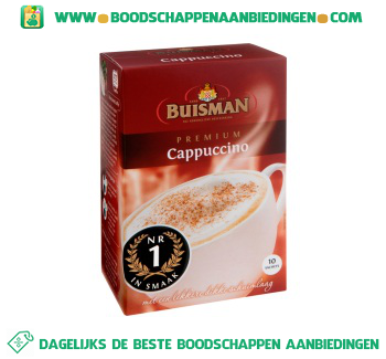 Buisman Cappuccino aanbieding