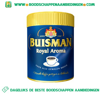 Buisman Royal aroma aanbieding